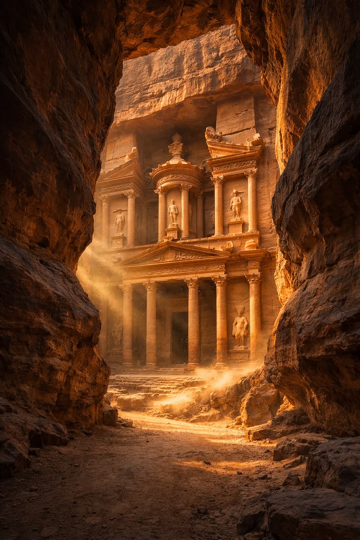 The Treasury in Petra