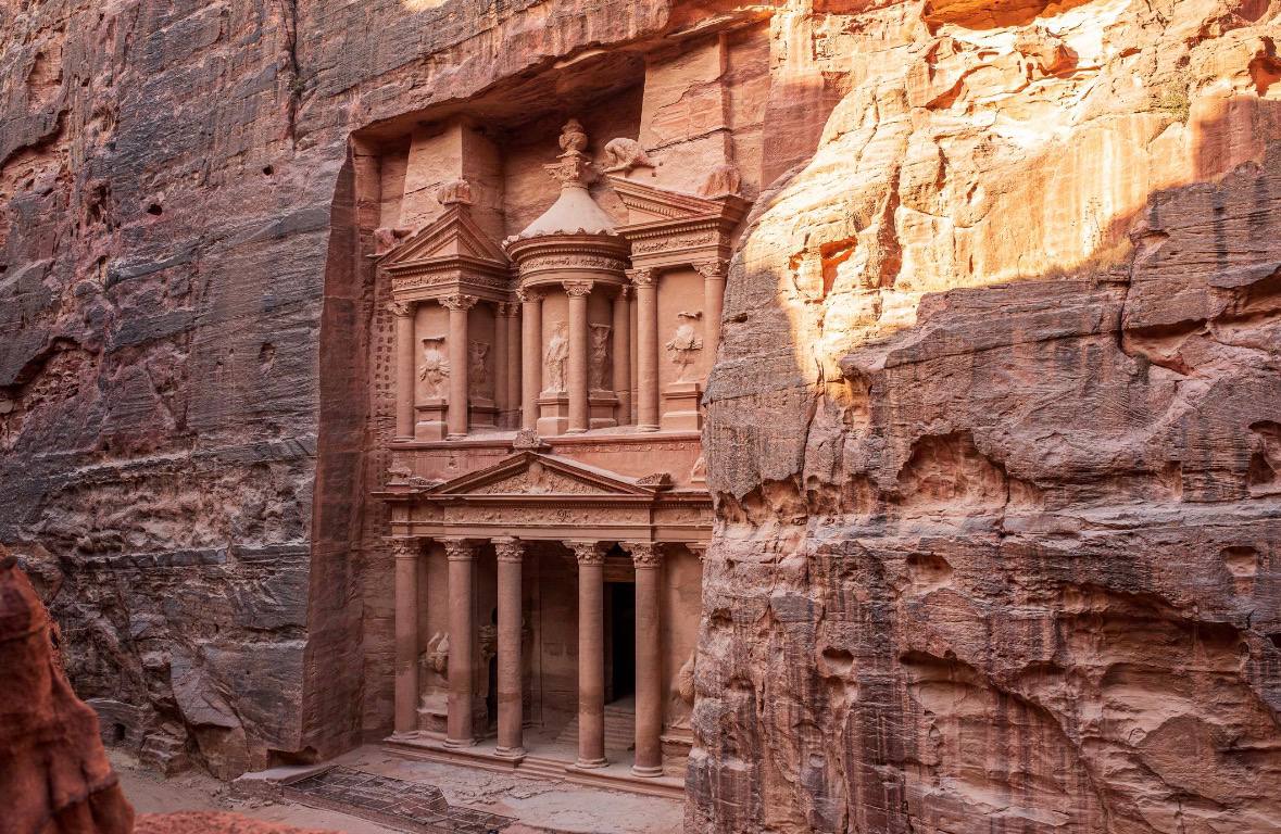 The Treasury in Petra